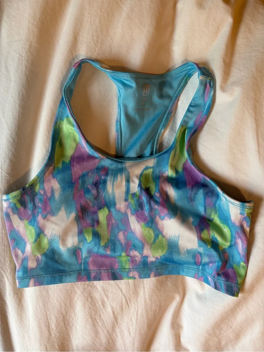 Kids Two-Piece Tennis Set in Multicolor Watercolor Print